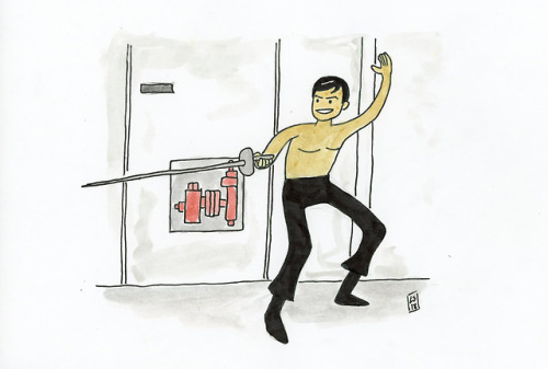 startrekscribbles:Day 86 – The Naked Time ift.tt/2Gro4ZR