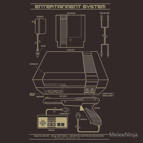 nerdsandgamersftw:  Retro Gaming Console Designs By MeleeNinja