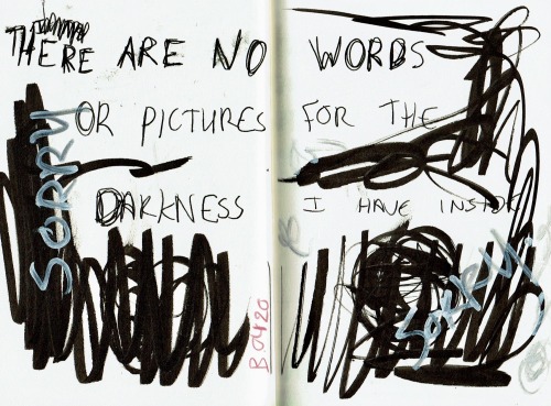 hel7l7-art: there are no words or pictures for the darkness I have inside.. 