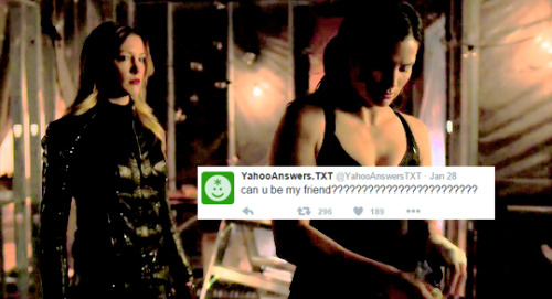 dinah-lance:laurel lance + YahooAnswersTXT