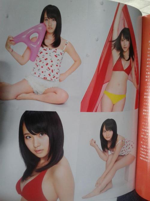 takahashijurifc:   Takahashi Juri pages in today release of BOMB September Issue (Senbatsu Sousenkyo First Ranked)