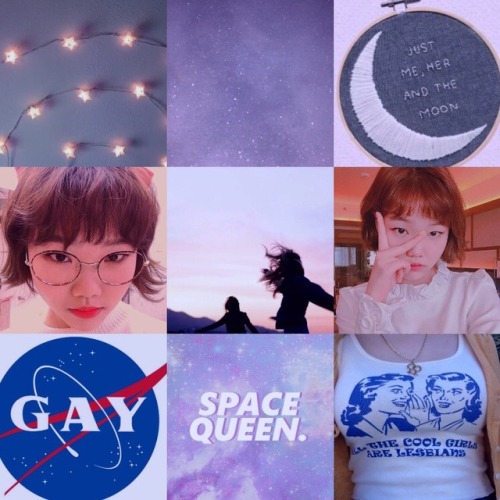 captainboopyloopy:Anonymous requested: Hi could I please request wlw star gazing with suhyun from ak