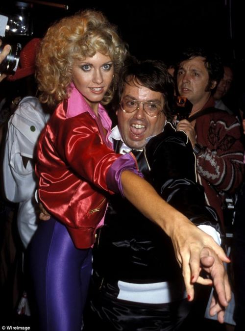 balsanja:Grease opening party at Studio 54 Olivia Newton-John, Allan Carr, Elton John, Grace Jones