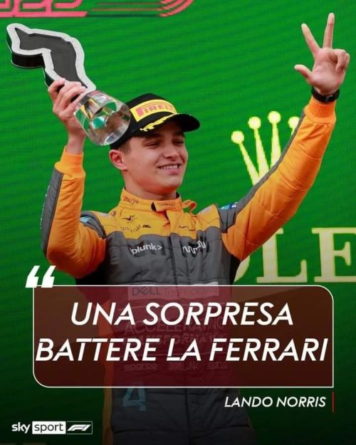 🥉 SUPER LANDO 3° A IMOLA
🗣 Le sue sensazioni dopo il podio
➡ http://tiny.cc/Lando_Imola
https://www.instagram.com/p/Cc0qX_ZN92B/?igshid=NGJjMDIxMWI=