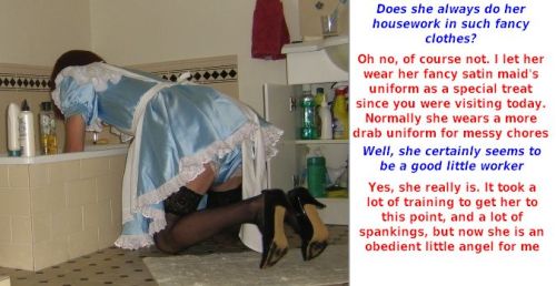 genderrolereversal:Well Behaved Maid