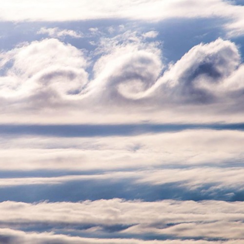 Some early morning inspiration (Kelvin Helmholtz clouds captured in 2014 at Tupper Lake, NY by Paul 