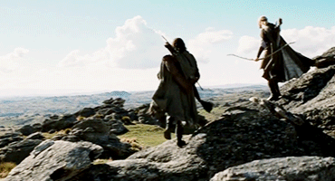 victaerion:lotr meme: Seven friendships/otps [1/7] → Aragorn & Legolas We thought you were dead.