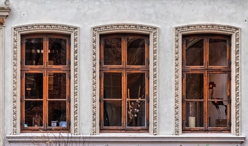 willkommen-in-germany: Windows in Lüneburg, Niedersachsen, Northern Germany