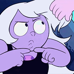 eloisewidmore:  My Endless List of Faves 8/∞ - Amethyst from Steven Universe[Ugh, you are just so childish!] Yeah, yeah, don’t forget: reckless, vulgar, loud-mouthed. That’s just what makes me so awesome!   I wana hug her so much! <3