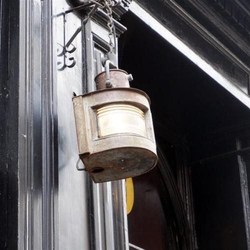 Lamplight. Stonegate, York. England.