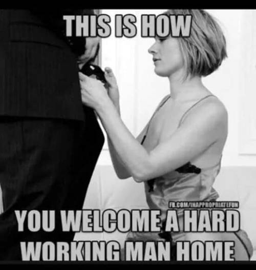 Hardworkingman blowjob