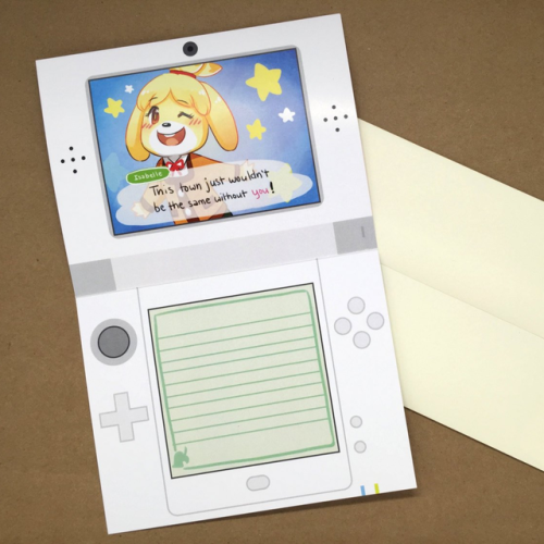 retrogamingblog - Nintendo 3DS Valentines made by Joy Kim