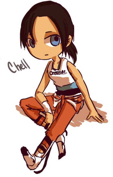 glitchsandtal: Finished Portal 2 a while ago. I’m obsessed, especially with Chelldos.