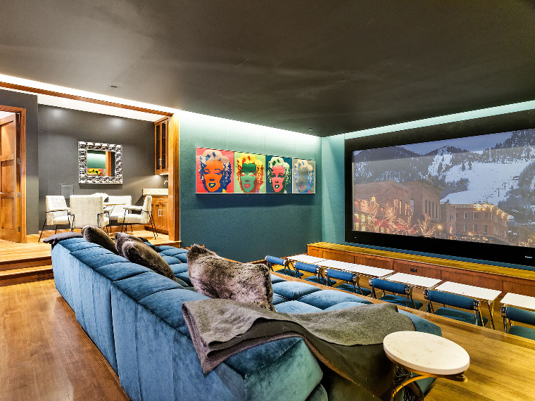homeadverts:  Red Mountain Masterpiece located at the top of Red Mountain Ranch. Aspen,