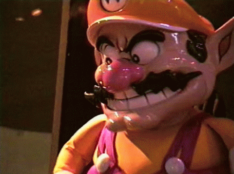 sprite-basic: suppermariobroth: Footage of the animatronic Wario used at Nintendo’s booth at E3 1996