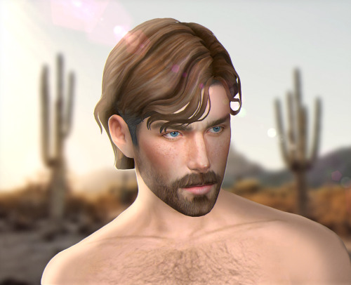 * Second Chance - base game compatible male hairstyle, all LOD’s, all maps, 26 EA swatches+extras, f