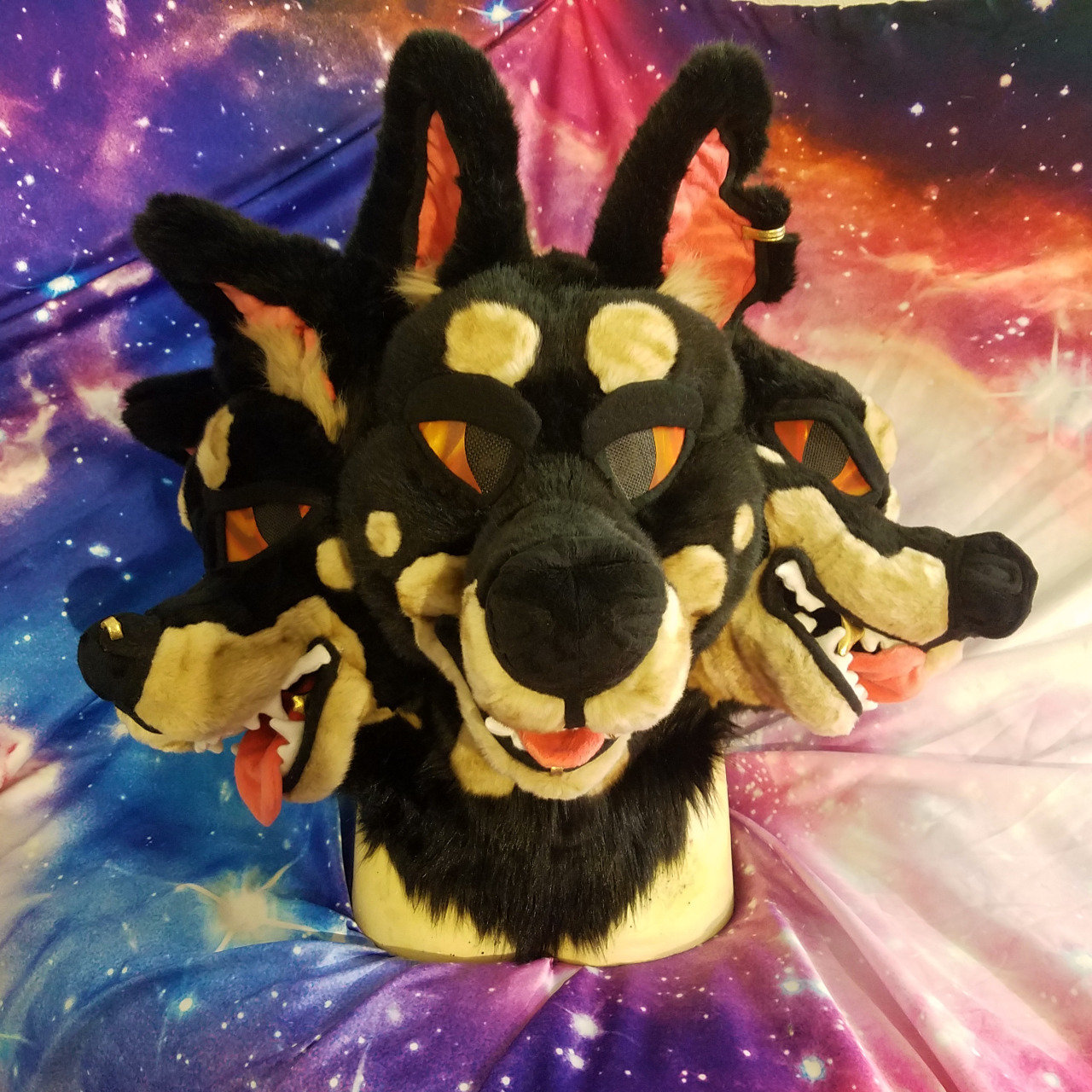 Cerberus fursuit