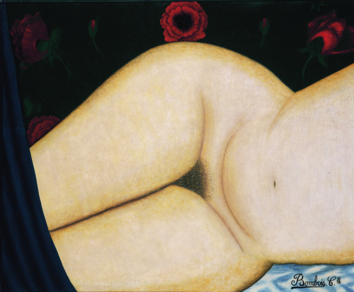 neshamama:camille bombois, “nu de face,” 1935, oil on canvas