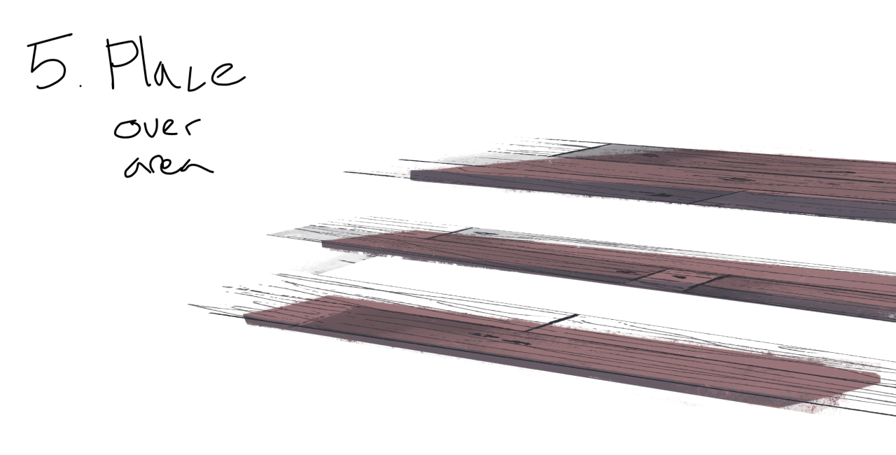 seiyoko:  a super quick tutorial on how I make wooden board textures. (sorry for