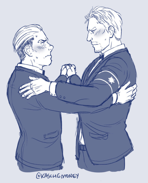 kaschy:My boys in tuxedos - I wanted this SO bad in chapter 98. At least we got them in their formal