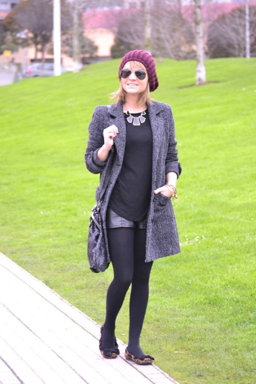 (via Fashion Low Cost: Outfit Low Cost: Burgundi Touch)