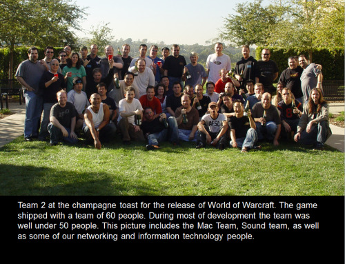 tevruden:20 tweet look into the early development days of World of Warcraft, currently displayed in 