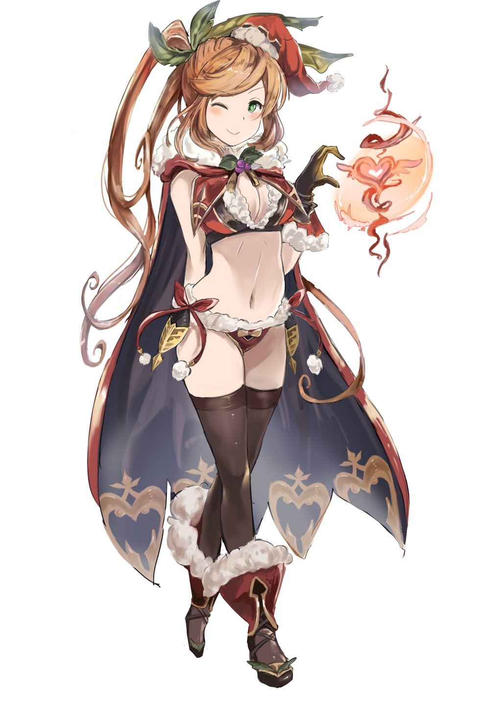 neueprojidesu:  あび@冬2日目F59bさんはTwitterを使っています: “というわけでクリスマスクラリスを描きました…出ない悲しみ…メリクリ！　#クラリス　＃グラブル