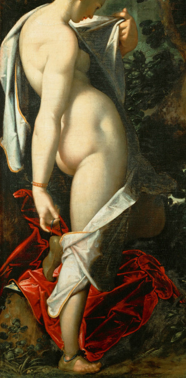 Bartholomeus Spranger, Hermaphroditos and Salmacis (detail), 1580-82