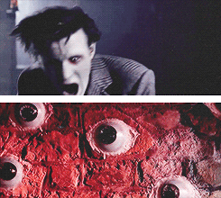 ellan93:  saundersabergawitz:  #can we talk about how fucking terrifying season six was  Can we talk about how fucking awesome Doctor Who is in general
