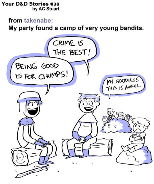 yourdndstories: Do you want to set someone on a lifelong quest for vengeance? Because that’s how you set someone on a lifelong quest for vengeance.Submit your own stories on my blog.Support the comic on Patreon.Facebook | Twitter  