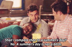 stevensrogres:  Endless list of my favourite fictional characters ⟶ Nick Miller [New Girl]  ↳ “Nick Miller, turning lemonade into lemons since 1981.” 