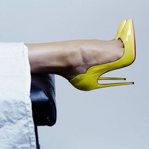 pigalle120:Once more, the Christian Louboutin Hot Chick 130mm! Yikes! Webfind!