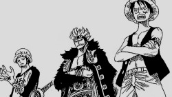 : LawLu Law and Luffy throughout the years