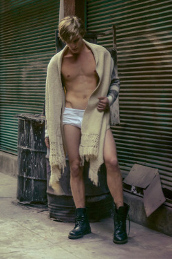 strangeforeignbeauty:  Adam Hobbs | Photographed by Diego Fierce for Panico Magzine