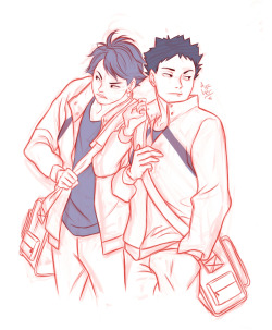 azeher:  my art block is mostly gone, thanks to drama queen fabulous oikawa… 