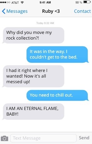 Because why shouldn’t a space rock have a rock collection.(Submitted by halodragonborn)