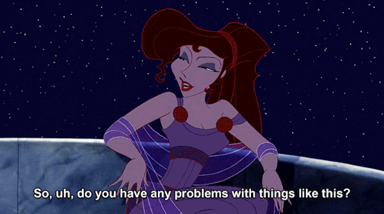 disneygifsdaily:  TOP 10 DISNEY LADIES (as voted by our followers)#4 Megara (Hercules)I’m