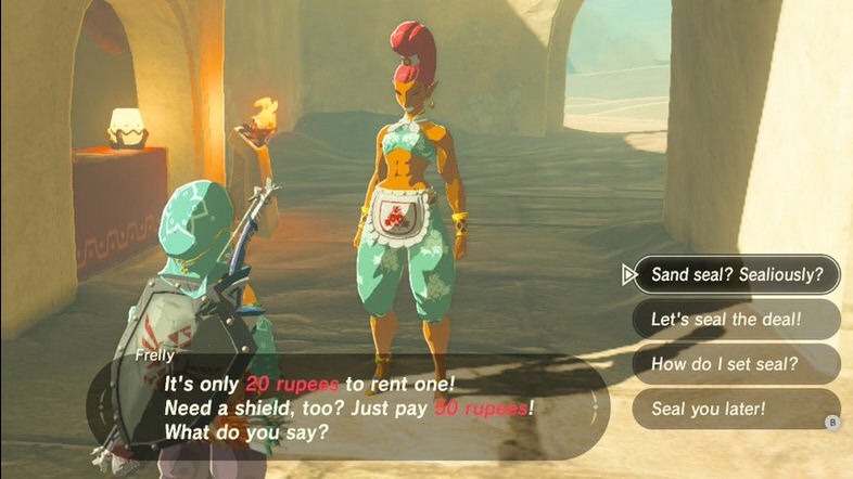 XXX weirdmageddon:  more of botw link’s personality photo