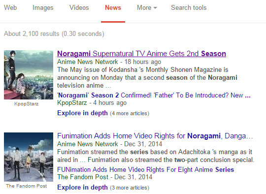 Noragami gets Season 2!