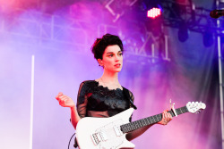 13greenbits:  St. Vincent @ Governors Ball 2015 by Alex Welsh