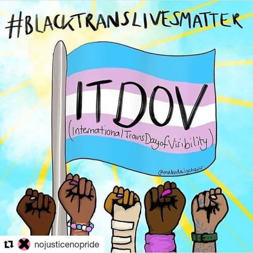 #Repost @nojusticenopride (@get_repost)・・・because it doesn’t get said nearly enough, #blacktranslive