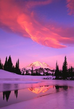 lifeisverybeautiful: Mount Rainier National Park by Bruce Lytle PhotographyWinter