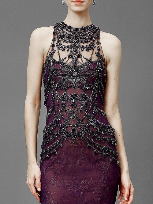 themiseducationofb: People will stare. Make it worth their while → Marchesa | Pre-Fall &lsquo