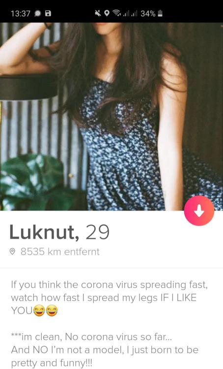 tinderventure:  Her bio made me laugh indeed