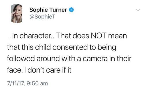 derryintheupsidedown: Sophie Turner talking porn pictures