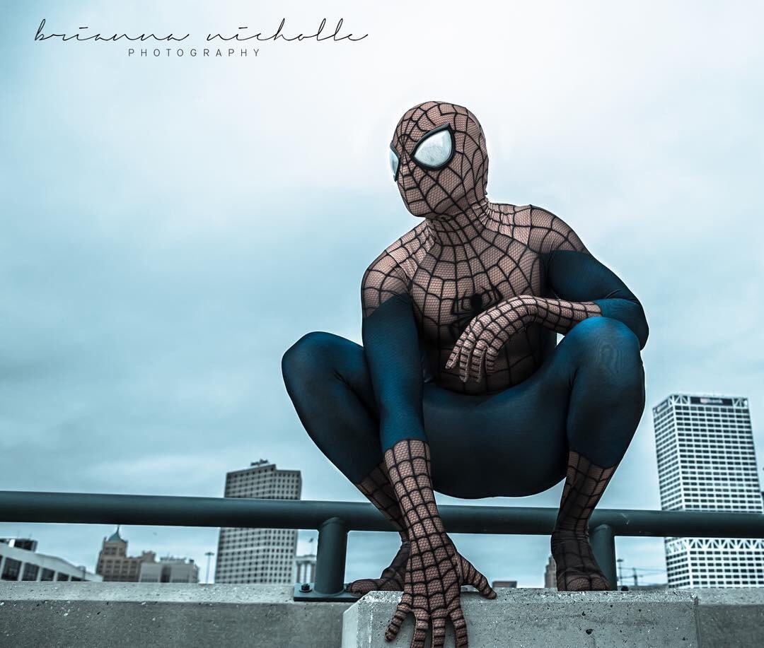 superheroesincolor:  “Newest shoot as Spider-Man!” Submission by ml8807Get the