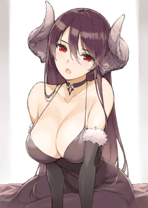 aku-no-homu: 魔娘 by artist 森沢晴行 (@morio_san)