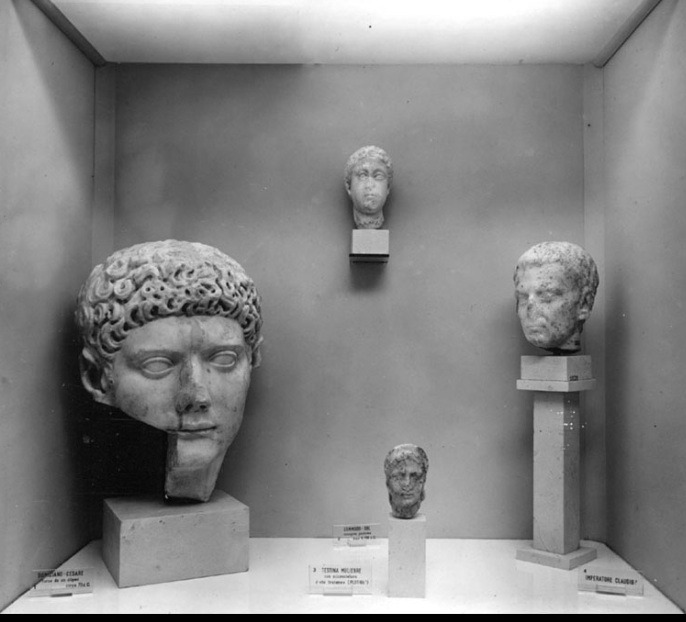hismarmorealcalm:Left  Portrait of Domitian  Found in the Isola Sacra necropolis,