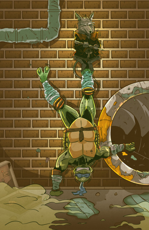 geogantart:          Star Wars inspired TMNT piece, done in Manga Studio 5.   