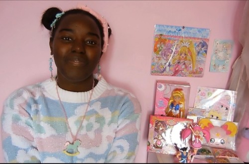 bambiotaku:  a little picture of me wearing fairy kei fashion !! ^-^